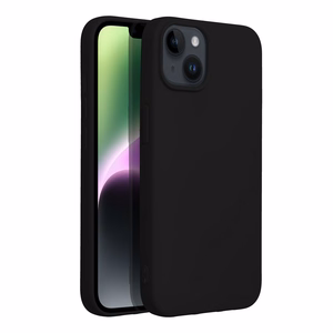 Чехол для iPhone 14 силиконовый черный