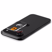 Spigen Optik Pro L-Series 2-pack iPhone Air Lens Glass - Must and Punane
