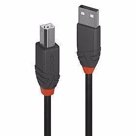 KAABEL USB2 A-B 2M/ANTHRA 36673 LINDY