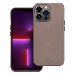 WOVEN MAG COVER Ümbris compatible with MagSafe jaoks IPHONE 13 Pro light brown