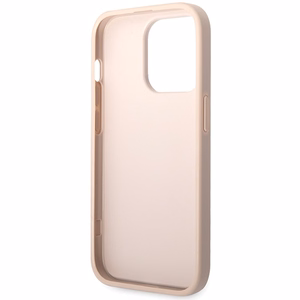 Guess GUHCP15X4GMGPI iPhone 15 Pro Max 6.7" pink/pink hardcase 4G Big Metal Logo