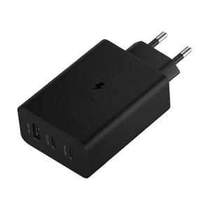 65 W võrgulaadija Power Delivery ja Quick Charge'iga, must