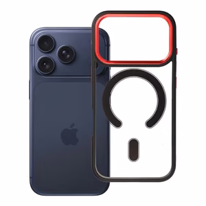 COLOR EDGE MAG COVER Ümbris compatible with MagSafe jaoks IPHONE 17 Pro must punane