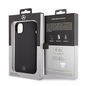 Mercedes Silicone Line ümbris jaoks iPhone 14 Plus - must