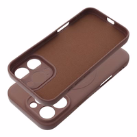 SILICONE MAG ÜMBRIS compatible with MagSafe jaoks IPHONE 16 Pro brown