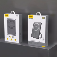 Dudao K28S 20W PD 5000mAh Powerbank koos MagSafe ja alusega - hall