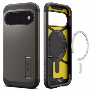 Spigen Tough Armor Mag MagSafe ümbris mudelile Google Pixel 11, tumehall