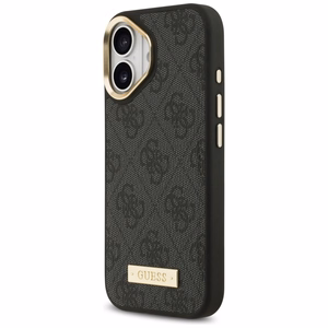 Guess 4G Logo Plate MagSafe ümbris jaoks iPhone 17 must