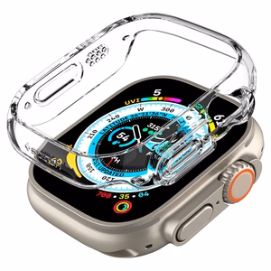 Spigen Thin Fit Ümbris jaoks Apple Watch Ultra 1 / 2 / 3 (49 mm) - Läbipaistev