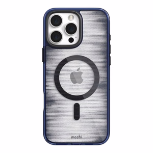Moshi iGlaze MagSafe ümbris seadmele iPhone 16 Pro, Dusk Indigo värvitoonis