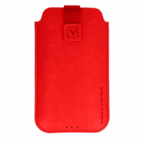 Vennus Deko Ümbris (Size 14) jaoks Iphone 15/15 Pro/16/16 Pro/Samsung S24/S25 RED