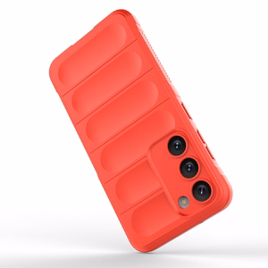 Magic Shield Ümbris jaoks Samsung Galaxy S23+ flexible armored cover punane