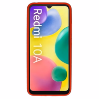 Vennus Ümbris Silicone Lite jaoks Xiaomi Redmi 10A punane