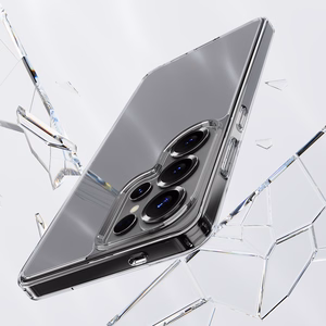 Rock Crystal läbipaistev Series Ümbris for Samsung Galaxy S26 läbipaistev