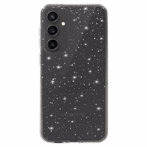 Crystal Glitter Ümbris jaoks Samsung Galaxy S23 FE Hõbedane
