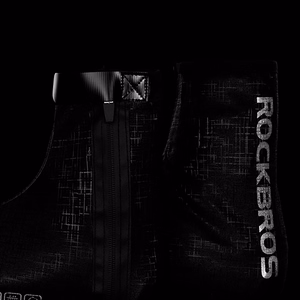 Rockbros LF1081 tuule- ja veekindlad kingakatted 42-46 cm - must