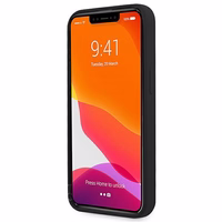 BMW Silikoonist allkirjastatud ümbris iPhone 13 mini jaoks - must