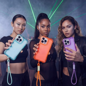 Safepop ümbris rihmaga Samsung Galaxy A36 5G / A56 5G / A37 5G jaoks oranž