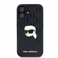 Karl Lagerfeld Monogram Karl Head Pin iPhone 16 Ümbris - must