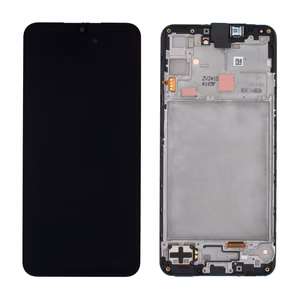 LCD screen Samsung A165 A16 4G with touch screen and frame original Black (service pack)