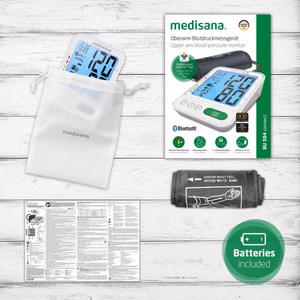 Medisana BU 584 Connect õlavarre vererõhumõõtja, valge