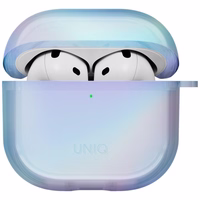 Uniq Iridescia ümbris jaoks AirPods 4 Hang Ümbris - holo sinine