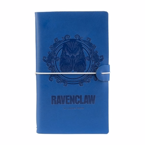 Harry Potter Ravenclaw kunstnahast kaantega reisimärkmik, 12 × 19.5 cm, sinine