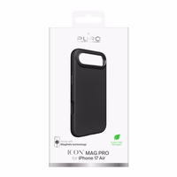 Pure Icon Mag Pro Liquid Silicone Ümbris jaoks iPhone 17 Air, MagSafe Compatible, with Camera Protection and Aluminum Buttons - Must