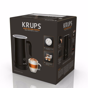 Krups XL1008 automaatne piimavahustaja ja -soojendaja, must