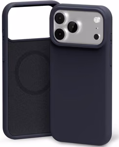 Mercury Pure Magsafe Silicon Case чехол Apple iPhone 17 Pro темно-синий