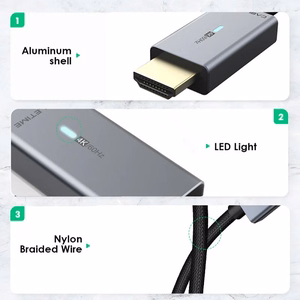 Premium Kaabel Mini DisplayPort to HDMI, 4K/30Hz, 1m