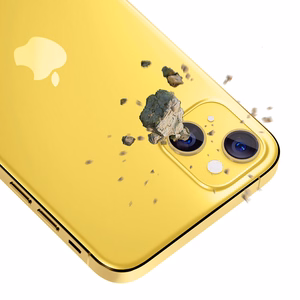 Apple iPhone 14 - 3mk Lens Protection Pro Yellow