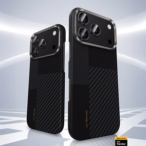 Benks Montage Magnetic Armor Air Kevlar Чехол Metal Frame 600D+1500D (MB69) для Iphone 17 Pro чёрный