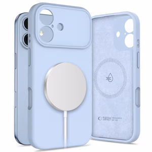 Tech-Protect Silicone MagSafe Ümbris jaoks iPhone 17 - sinine