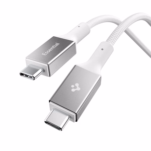 Spigen Essential EB24015CC USB-C / USB-C 240W kaabel 150cm - valge