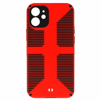 TEL PROTECT Grip Ümbris jaoks Iphone 12 Punane