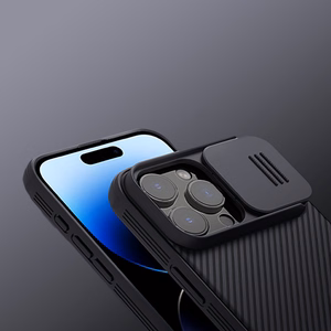 Nillkin CamShield Pro Ümbris jaoks iPhone 16 Pro Max with camera cover - must