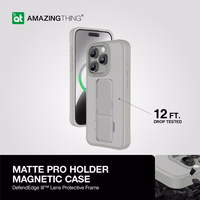 Amazing Thing Matte Pro Mag Ümbris 12FT IP156.7PMPGY jaoks Iphone 15 Pro Max titanium