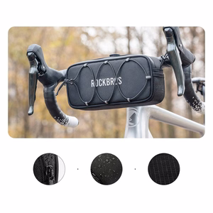 Rockbros TL001 ROAD TO SKY 1.9L veekindel jalgratta juhtraua kott - must