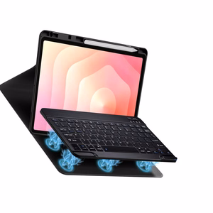 Tech-Protect SC Pen ümbris Bluetooth-klaviatuuriga Samsung Galaxy Tab S12+ 12.4" X840 / X846B jaoks, must
