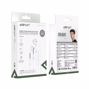 Headphones Acefast L14 3.5mm white