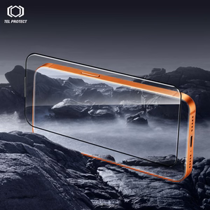 Tel Protect Dust-Free Easy Fit HD Titan закаленное стекло для Iphone 15 Pro Max черное
