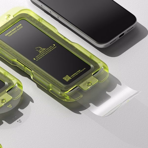 Ringke Easy Slide 2-pack tempered glass jaoks iPhone 17 Pro - must