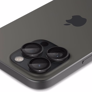 Spigen Glas.tR EZ Fit Optik kaamerakaitse iPhone 14 Pro / Pro Max / 15 Pro / Pro Max / 16 Pro / Pro Max 17 Pro / 17 Pro Max - must 2 tk.