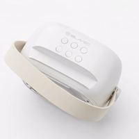 Blavec kantav Bluetooth kõlar WS-08 Karaoke Idol 8W 2 mikrofoniga valge