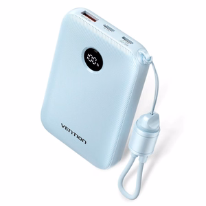 Vention FKAL0-C 10000mAh 22.5W akupank USB sinine