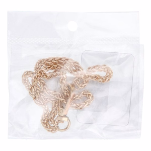 CHAIN #43 Phone lanyard, Phone pendant / cord length 40cm (20cm in the loop) / on wrist - kuldne