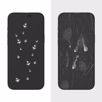 Tech-Protect Glass Fit+ 2-pack karastatud klaas jaoks Xiaomi Poco M7 - must