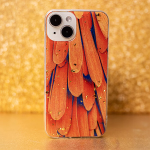 Kuldne Glam ümbris jaoks iPhone 11 oranž