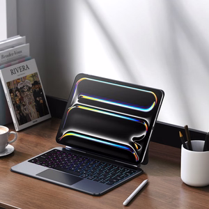 Dux Ducis MK-seeria klaviatuurümbris iPad Pro 11" (2024) jaoks, must